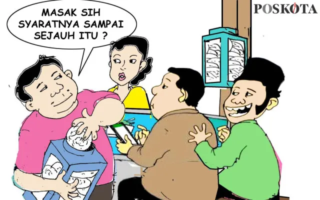 Obrolan Warteg: Apa Pun Jabatannya Harus Netral. (Poskota/ Yudhi Himawan)