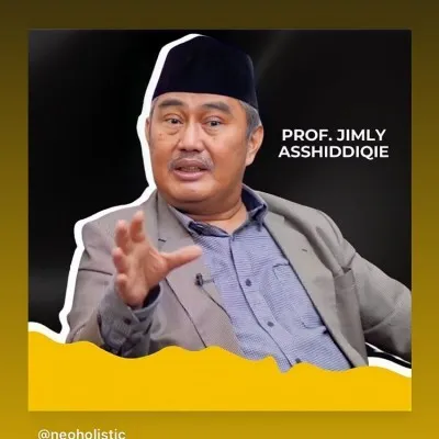 Jimly Asshiddiqie Soroti Pencopotan Hakim MK Aswanto. (Instagram/@jimlyas)