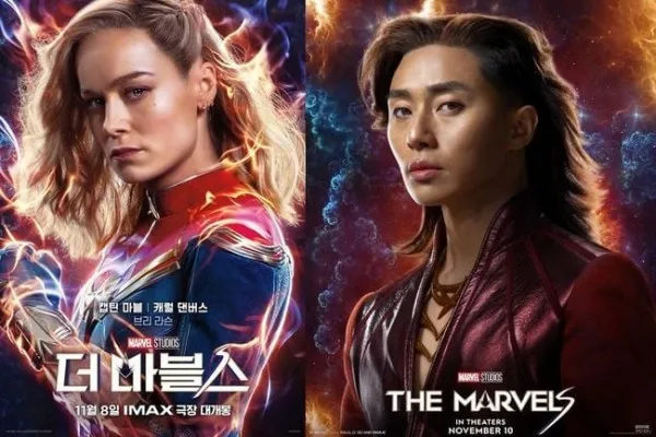 Park Seo Joon tampil dalam film The Marvel's. (Foto/Allkpop)