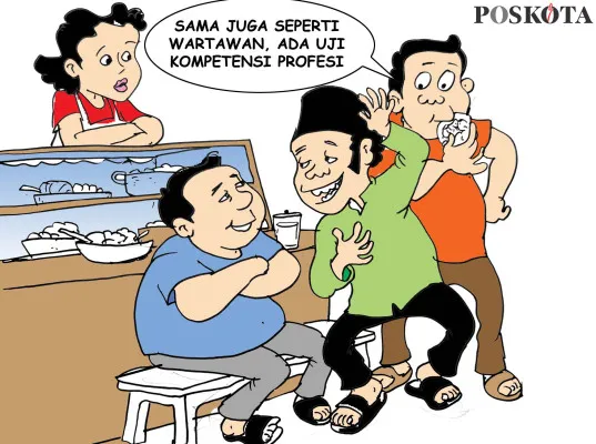 Obrolan Warteg: Perlukah Sertifikasi Juru Dakwah?. (Poskota/ Yudhi Himawan)