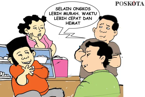 Obrolan Warteg: Maunya Mekar, Tapi Apa Daya. (Poskota/ Yudhi Himawan)