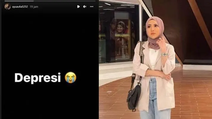 Status terakhir Ayu Aulia di akun Instagramnya. (Foto/Instagram:@ayuaulia5252)