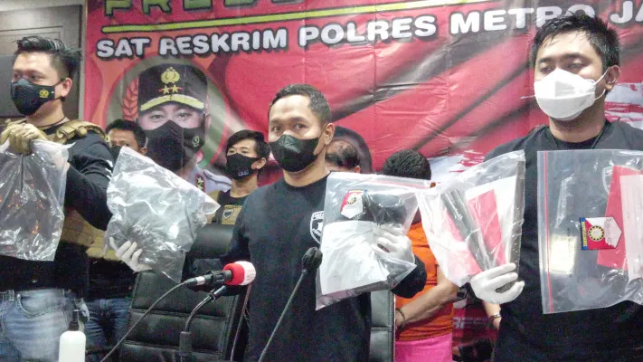 Kasat Reskrim Polres Metro Jakarta Barat, Kompol Joko Dwi Harsono. (cr01).