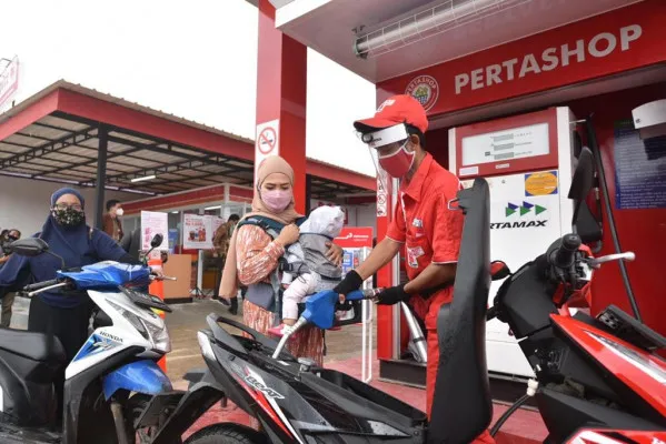 Pertashop, Wujud Kemudahan Akses Energi bagi Masyarakat. (foto/pertamina)