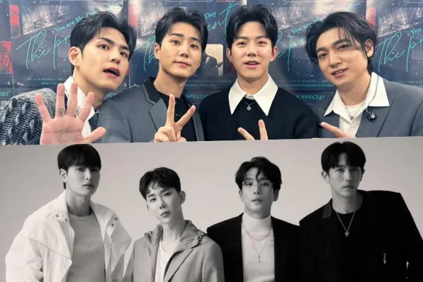 Day6 dan 2am akan tampil perdana di MBC Music Festival 2023. (Foto/Soompi)