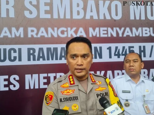 Kapolres Metro Jakarta Barat Kombes M Syahddudi. (Poskota/Pandi)