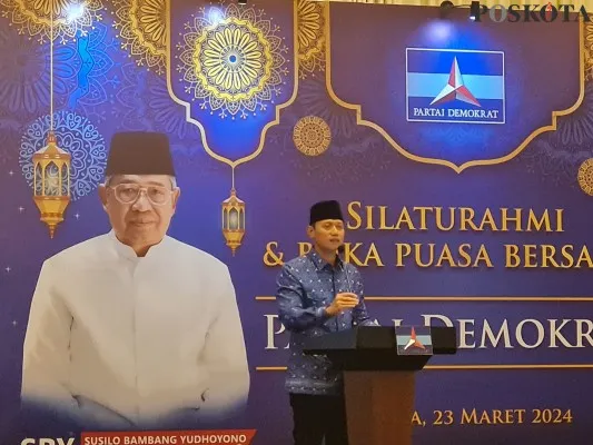 Ketum Partai Demokrat, Agus Harimurti Yudhoyono (AHY). (Poskota/Pandi)