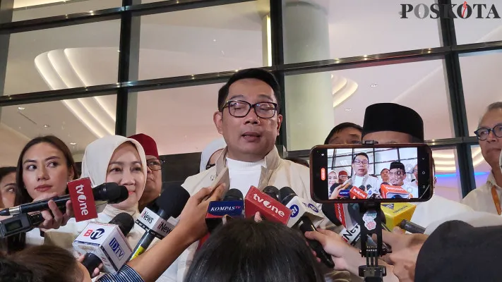 Calon Gubernur Jakarta nomor urut 1 Ridwan Kamil alias RK. (Poskota/Pandi)