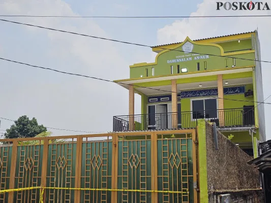 Lokasi panti asuhan Yayasan Darussalam An-Nur, Kota Tangerang. (Poskota/Veronica)