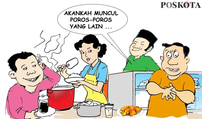 Obrolan Warteg: Persaingan Lebih Terbuka. (Poskota/ Yudhi Himawan)