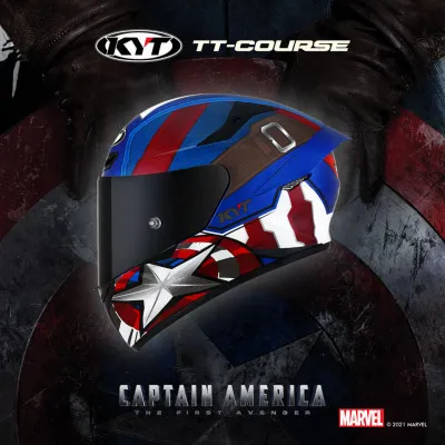 Edisi khusus KYT TT Course Captain America. (Foto/kyt)