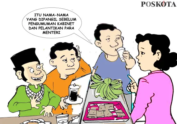 Obrolan Warteg: Tak Tertarik Partai Politik. (Poskota/Yudhi Himawan)