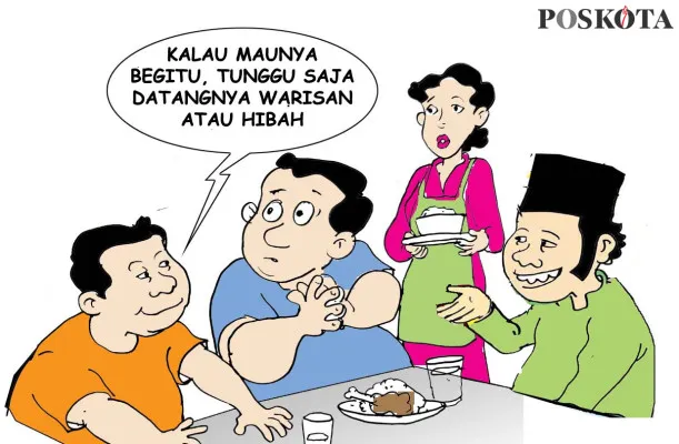 Obrolan Warteg: Mewariskan Jabatan. (Poskota/ Yudhi Himawan)