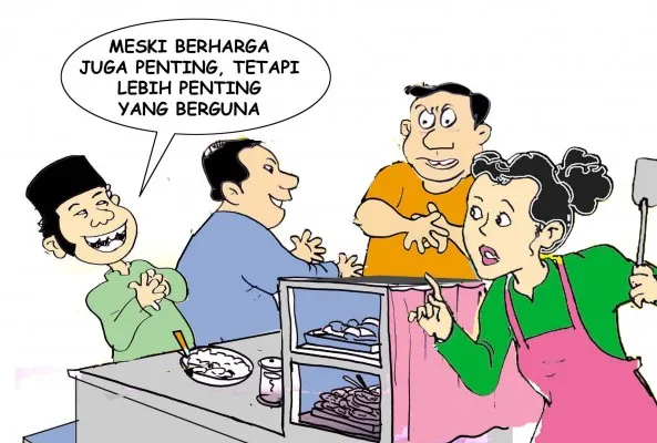 Obrolan Warteg. (Poskota.co.id/Yudhi Himawan)