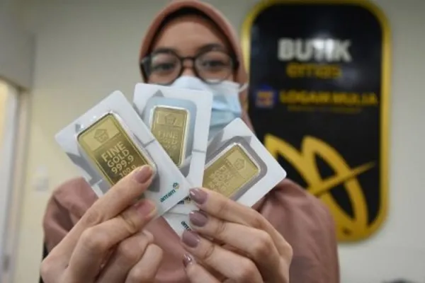 Berikut daftar harga emas Antam hari ini. (Sumber: Logam Mulia)