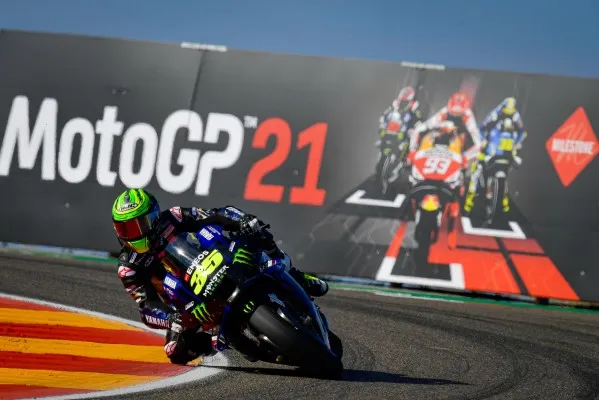 Cal Cruthlow berada di 3 besar pada sesi FP2 di GP Aragon. (foto/motogp)