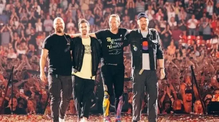 Band Coldplay. (instagram/@coldplay)