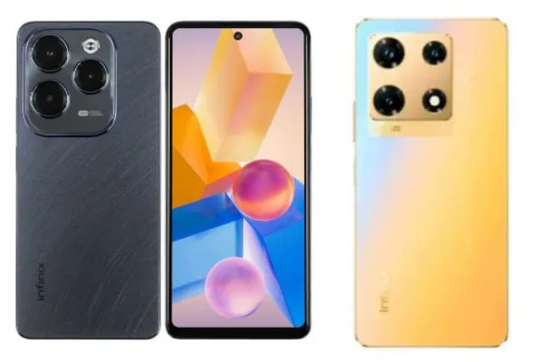 4 HP Android yang kameranya beresolusi 108 MP, Infinix Hot 40 Pro (kiri) dan Infinix NOTE 30 Pro (kanan). (erablu.id dan blibli.com)