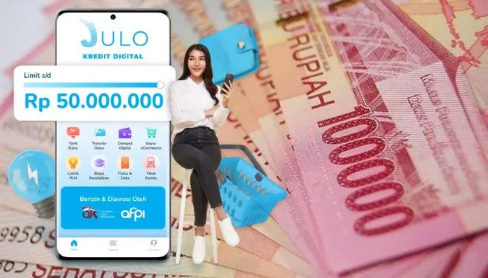 4 pinjol legal langsung cair ke DANA atau dompet elektronik (Julo.co.id Edited Insan Sujadi)