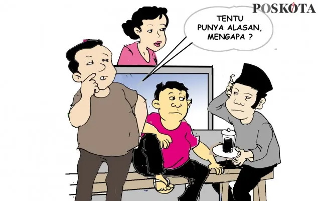 Ilustrasi Obrolan Warteg. (Poskota/Yudhi Himawan)