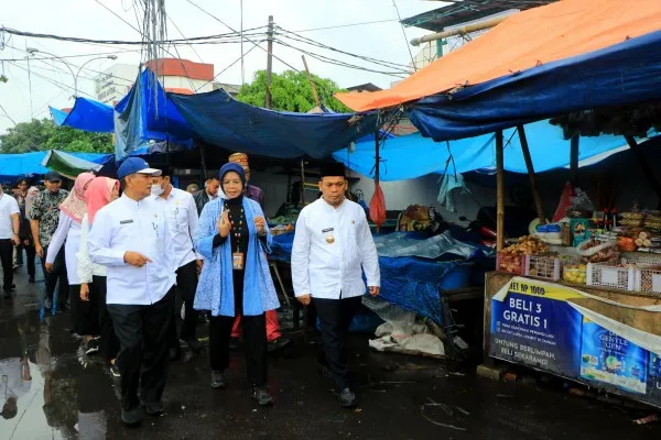 Peninjauan Pasar Anyar, Kota Tangerang. (ist)