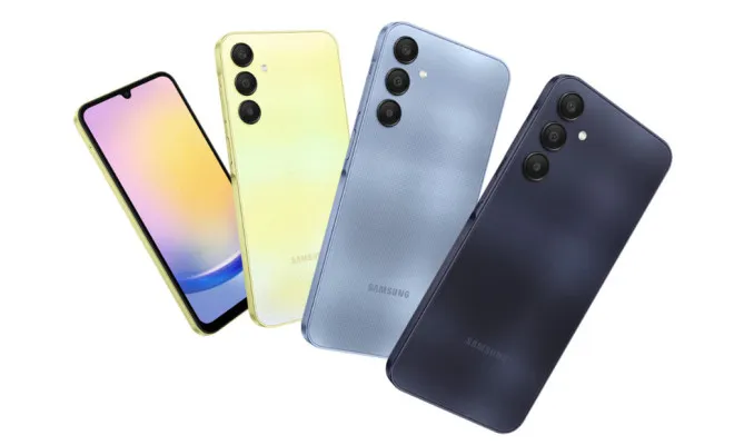 5 rekomendasi hp Android anti lemot untuk gaming, salah satunya Samsung Galaxy A25. (samsung.com)