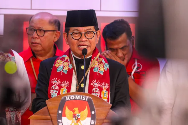 Calon Gubernur DKI Jakarta, Pramono Anung. (Poskota/Ahmad Tri Hawaari)