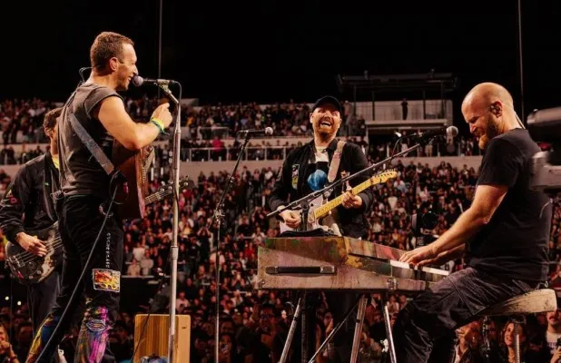 Konser Coldplay (Foto: Instagram @coldplay)