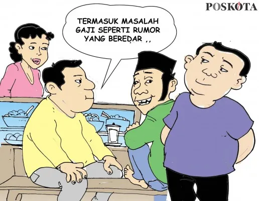 Ilustrasi Obrolan Warteg. (Poskota/Yudhi Himawan)