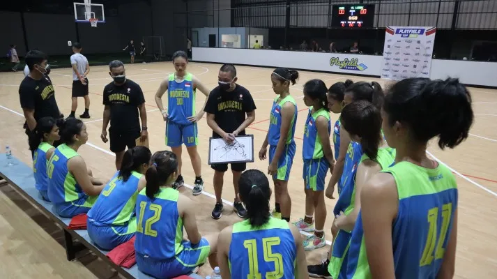 Timnas basket putri U-18 (foto/Perbasi)