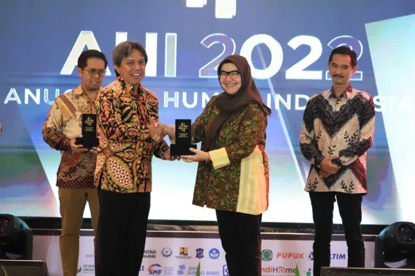 Pemkot Tangerang terima 4 penghargaan pada ajang AHI 2022 di Malang, Jatim. (Ist)