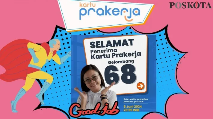 Cek KTP Elektronik kalian lolos Prakerja gelombang 68 dapat Saldo DANA Gratis Rp700.000 dari pemerintah. Cek linknya di  sini. (Poskota/Syarif Pulloh Anwari)