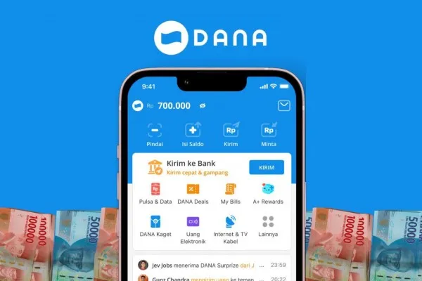 Cara mencairkan saldo DANA gratis Rp266.000 tiap hari ke aplikasi e-wallet. (Poskota/Audie Salsabila Hariyadi)