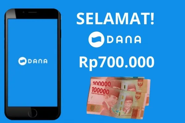 7 aplikasi penghasil saldo DANA gratis Rp700.000 selain dari Prakerja, langsung cair ke dompet elektronik. (Poskota/Audie Salsabila Hariyadi)