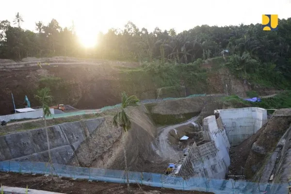 Bendungan Meninting di Lombok. Foto: Kementerian PUPR