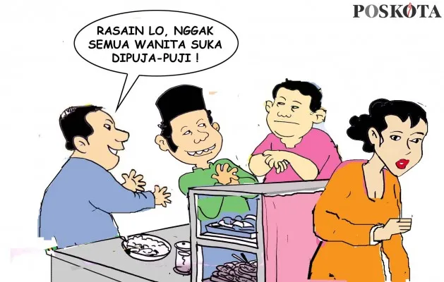 Obrolan warteg: Pilih Kritikan, Ketimbang Pujian. (Poskota/ Yudhi Himawan)