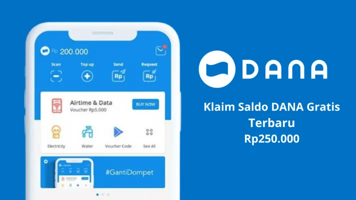 Buka Link DANA Hari Ini 13 April 2024 dan Klaim Saldo DANA Rp250.000 Gratis ke Dompet Elektronik (Poskota/Rivera Jesica Souisa)