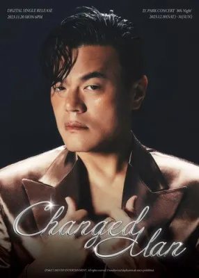 Konsep foto ala 1980-an Park Jin Young untuk Single barunya 'Change Man'