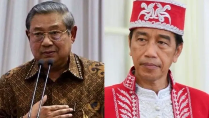 Kolase foto SBY dan Jokowi (Foto: ist.)