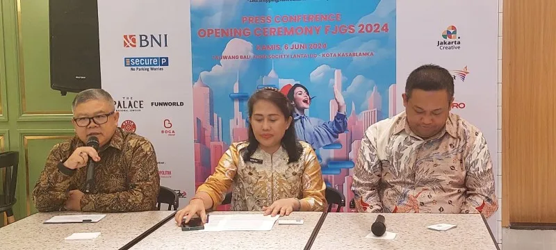 APPBI DKI Jakarta bersama Pemprov gelar konferensi pers terkait event FJGS 2024. (Pandi)