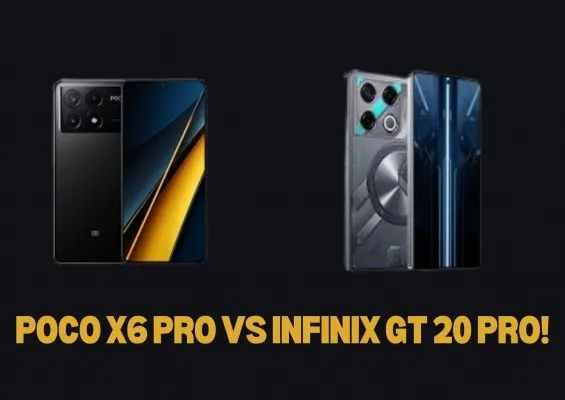 Infinix GT 20 Pro VS Poco X6 Pro, Mana Yang Lebih Unggul? (Foto: Poskota/Adam Ganefin)