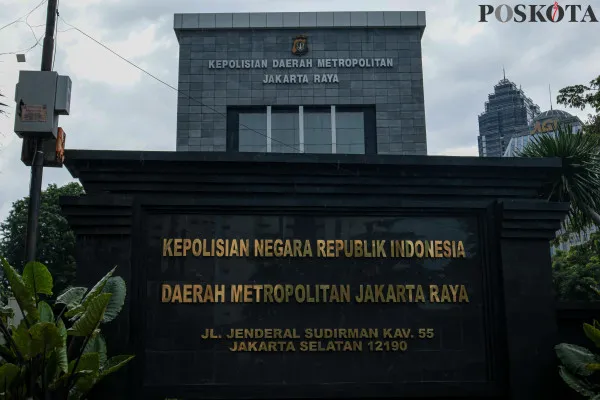 Gedung Polda Metro Jaya di Jalan Sudirman, Jakarta. (Sumber: Dok. Poskota)