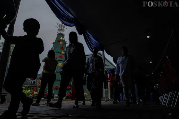 Ibadah Misa Natal 2024 di Gereja Katedral Pasar Baru Jakarta Pusat
