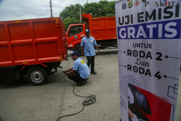 Uji Emisi Kendaraan di Jakarta Utara Jaga Kualitas Udara
