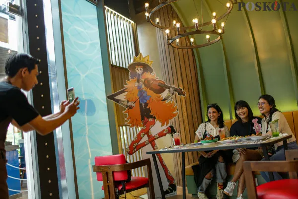 Kafe One Piece di Senayan Park, Pertama di Asia