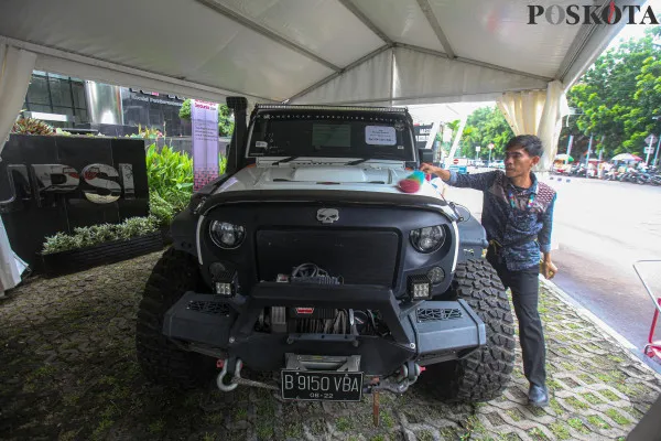 Moge dan Mobil Mewah Hasil Sitaan Kasus Korupsi Dipajang di Gedung KPK