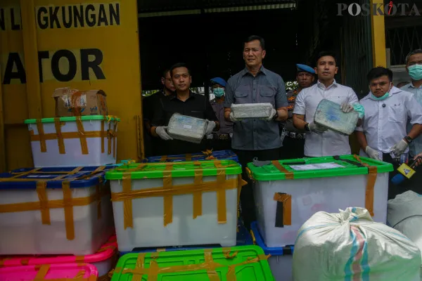 Pemusnahan Narkoba Jaringan International