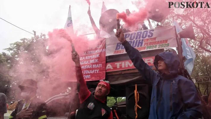 Aksi tolak Pemilu curang, Ahmad Tri Hawaari