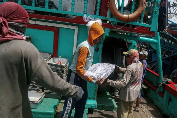 Pasokan Ikan di Pelabuhan Muara Angke Jelang Nataru