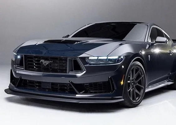 All New Ford Mustang Dark Horse, sport car berkemampuan badak resmi wara-wiri di Eropa. (X.com)